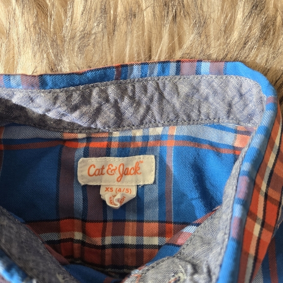 Cat & Jack/Baby Gap Button down Tops sz 4T/4/5T - Picture 2 of 3